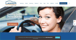 Desktop Screenshot of fahrschule-larsen.de